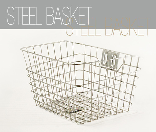 Steel Square BasketSilvermaruish